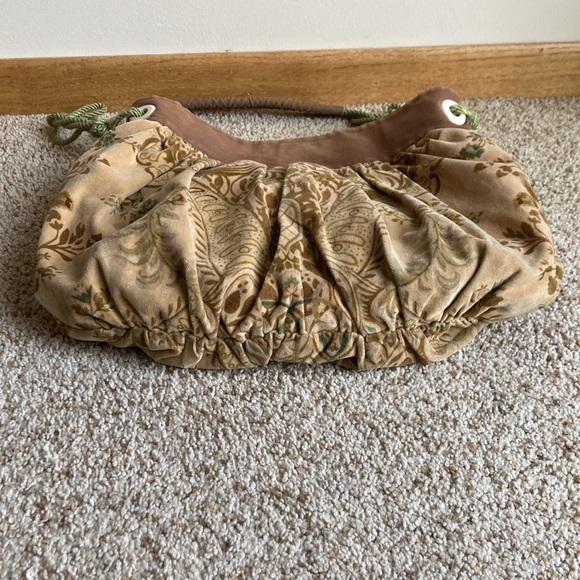 Monday Morning Studios Etsy Velvet Paisley Shoulder Bag Purse Boho Hippie - Picture 6 of 9